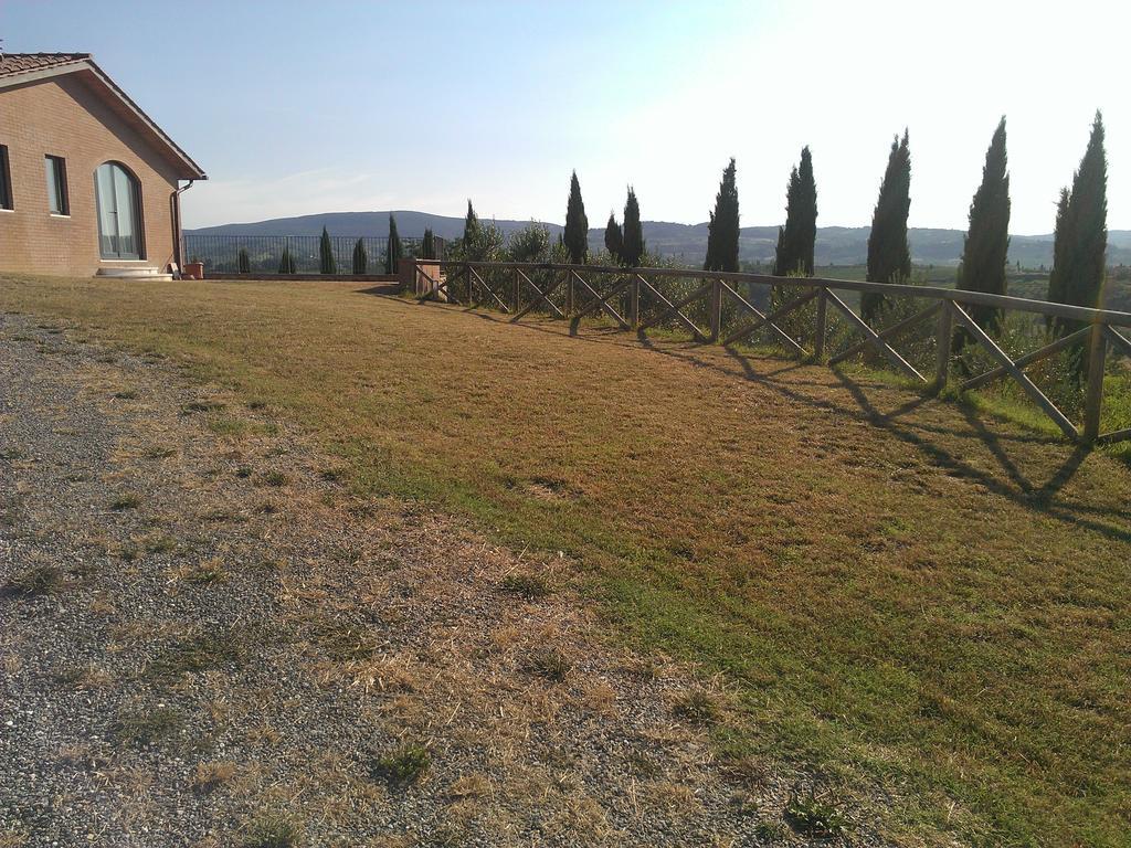 Il Crinale Leilighet San Gimignano Eksteriør bilde
